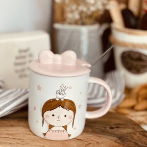ماگ سرامیکی پاپیونی