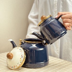 خرید کتری قوری لعابی
