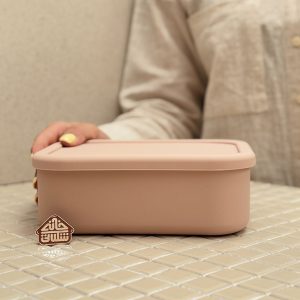 خرید ظرف درب دار سیلیکونی
