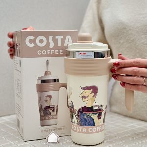 خرید تامبلر دوحالته 1000 میل برند COSTA COFFEE
