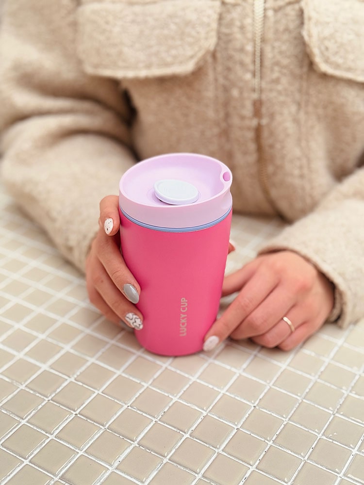 خرید تراول ماگ آسان نوش برند LUCKY CUP