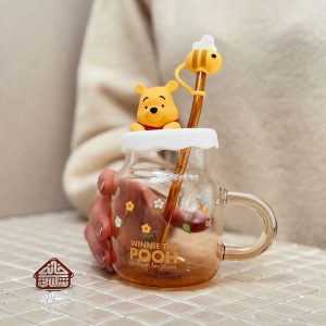 خرید ماگ دیزنی پو درب سیلیکون