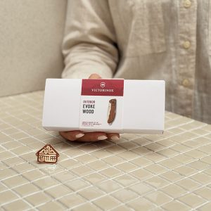 خرید چاقو دسته چوبی ایوک ویکتورینوکس Victorinox Evoke Brown 0.9415.d630