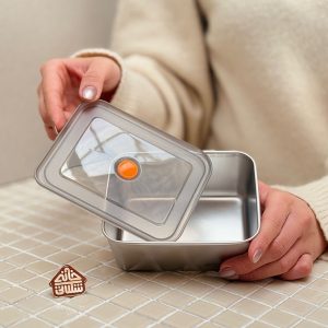 خرید ظروف درب وکیوم استیل