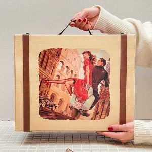 خرید چمدون چوبی