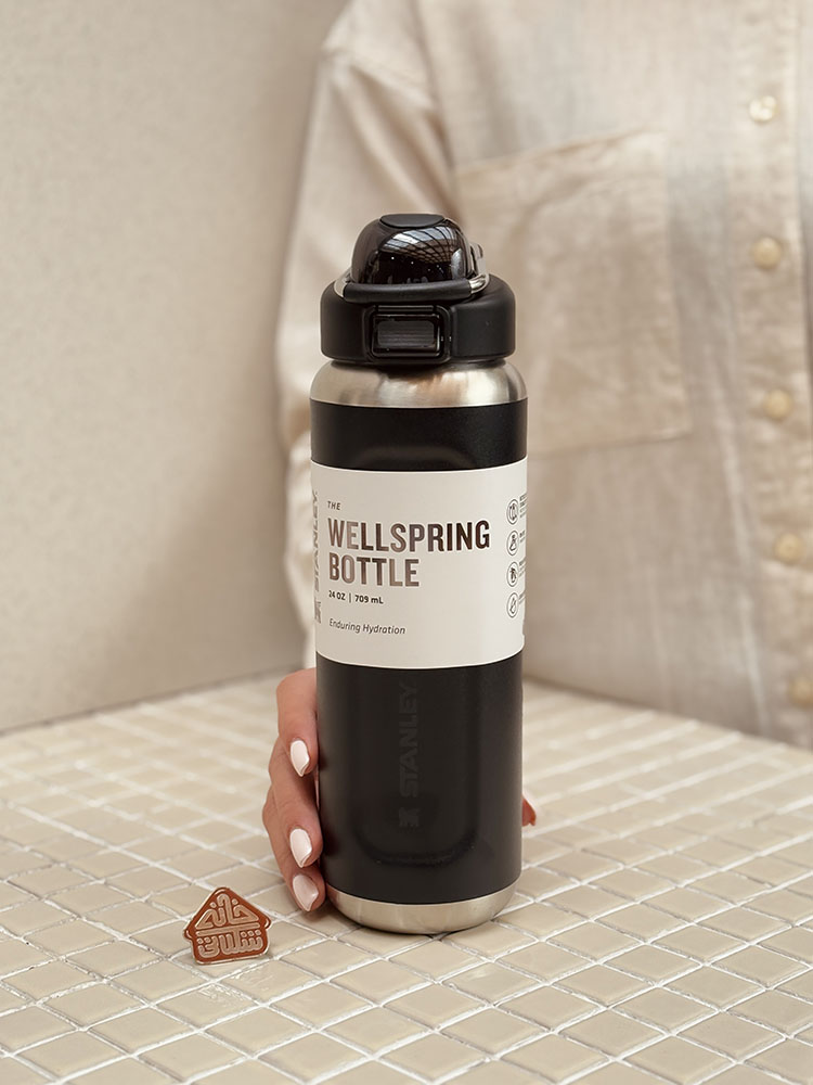 خرید بطری اورجینال استنلی 710 میل آسان نوش مدل WELLSPRING