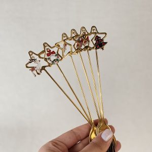 خرید قاشق فانتزی کریسمسی