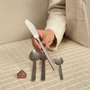 خرید ست 24 پارچه قاشق چنگال وینتیج مات