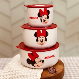 خرید ظروف سه تیکه درب دار