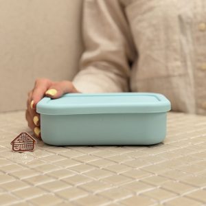 خرید ظرف درب دار سیلیکونی