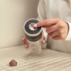 خرید تراول ماگ شیشه ای دمنوشی