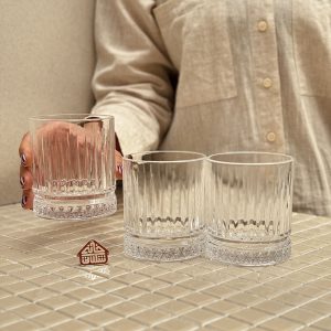خرید ست 6 عددی لیوان طرح نیزه ای 360 میل HONGLI