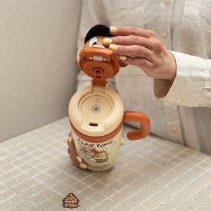 خرید تامبلر عروسکی دیزنی 750 میل طرح تام و جری دتاکس دار