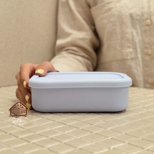 خرید ظرف درب دار سیلیکونی