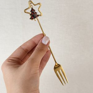 خرید قاشق فانتزی کریسمسی