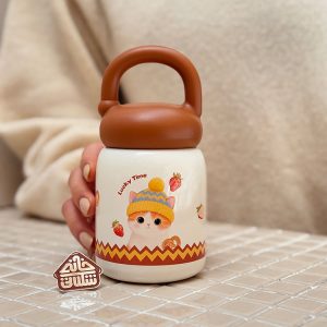 خرید مینی فلاسک طرح گربه دیلر