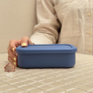 خرید ظرف درب دار سیلیکونی