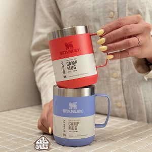 خرید ماگ استنلی اورجینال درب دار 236 میل CAMP MUG کالکشن خاص