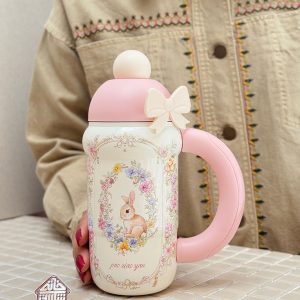 خرید تراول ماگ نی دار دخترونه