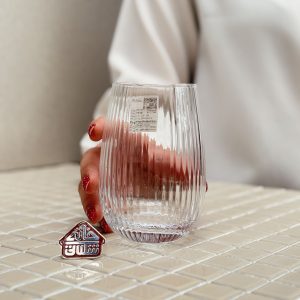 خرید لیوان شیشه ای خمره ای