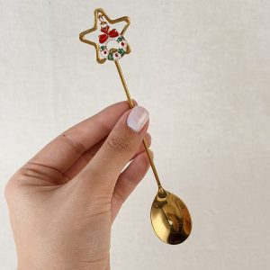 خرید قاشق فانتزی کریسمسی