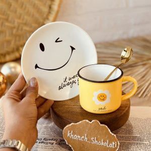 خرید فنجون نعلبکی طرح استیکر
