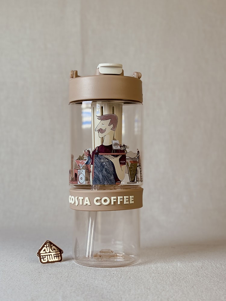 خرید قمقمه نی دار برند COSTA