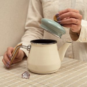 خرید کتری قوری لعابی برند ترک bambum