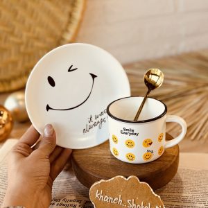 خرید فنجون نعلبکی طرح استیکر