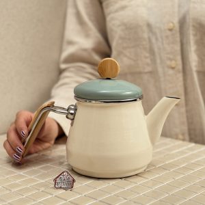 خرید کتری قوری لعابی برند ترک bambum