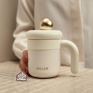 تراول ماگ لیوانی 500 میل رنگ پاستیلی برند DILLER کد003547 - تصویر 10