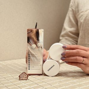 خرید پنکه گردنی و هولدر موبایل برند PORODO مدل PDLFST187WH بدون پره