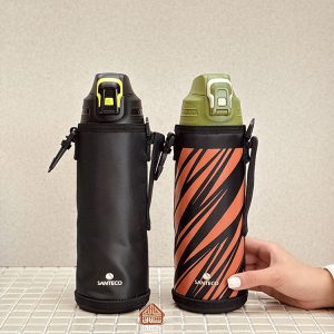 خرید تراول ماگ کاور دار 1 لیتری درب قفلی مدل NEVIS برند فرانسوی SANTECO
