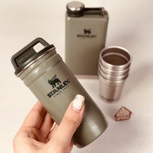 خرید ست شات و فلاسک استنلی SHOT GLASS + FLASK SET