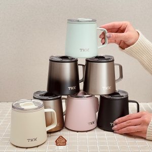 خرید کمپ ماگ استیل برند لوکس TKK