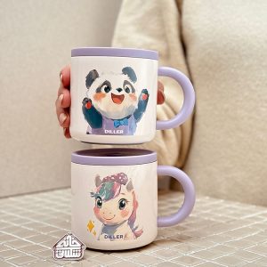 خرید ماگ دوجداره استیل فانتزی