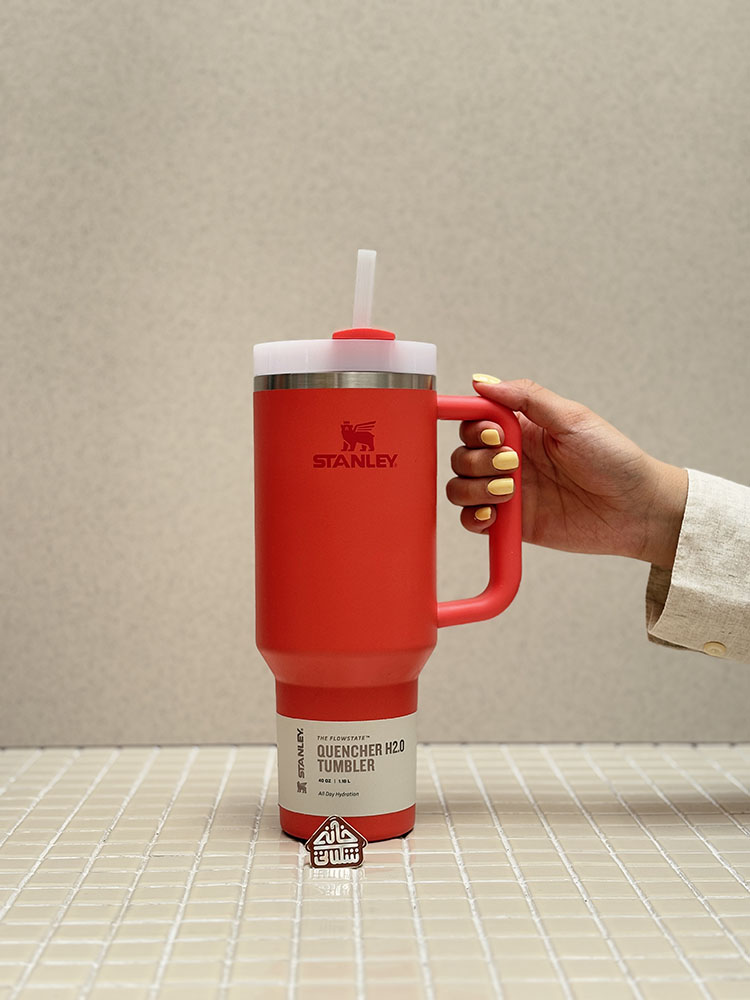 ماگ استنلی اورجینال نی دار تامبلر حجم 40 OZ مدل QUENCHER H2O TUMBLER - تصویر 4