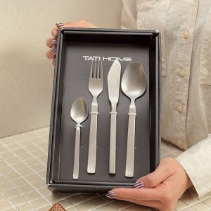 خرید ست 24 پارچه قاشق چنگال وینتیج مات