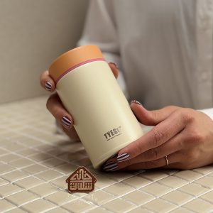 خرید مینی فلاسک درب پیچی 300 میل رنگی برند TYESO تایسو 01040_01