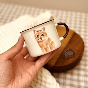 خرید مینی ماگ طرح گربه
