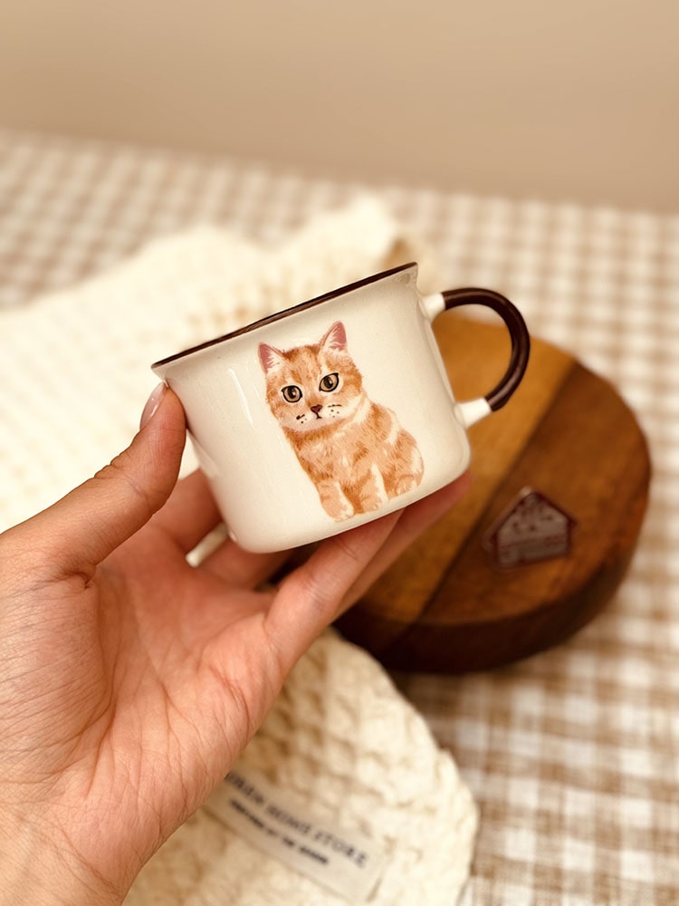 خرید مینی ماگ طرح گربه