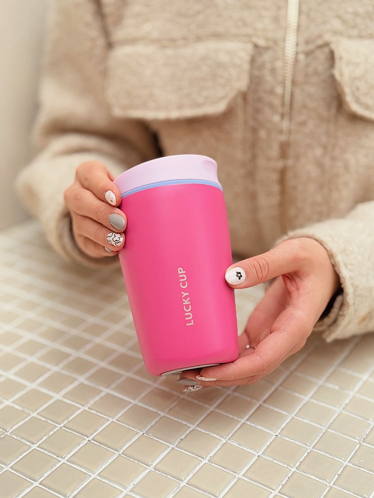 خرید تراول ماگ آسان نوش برند LUCKY CUP