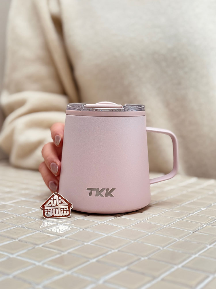 خرید کمپ ماگ استیل برند لوکس TKK