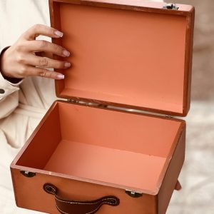خرید چمدون چوبی دستساز