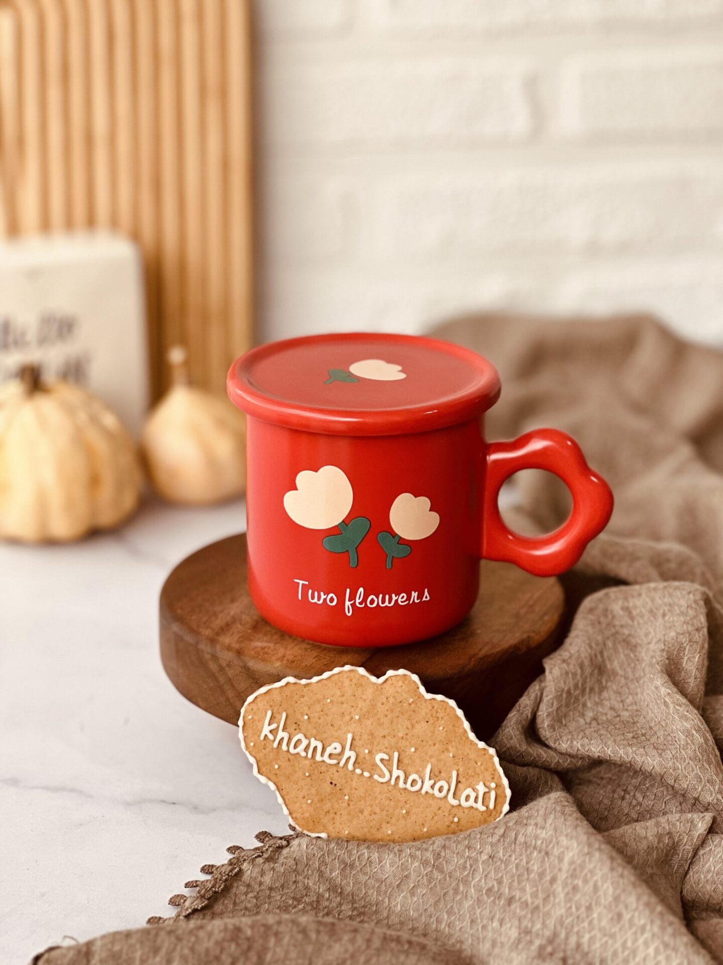 خرید ماگ طرح گل