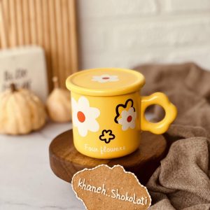 خرید ماگ طرح گل