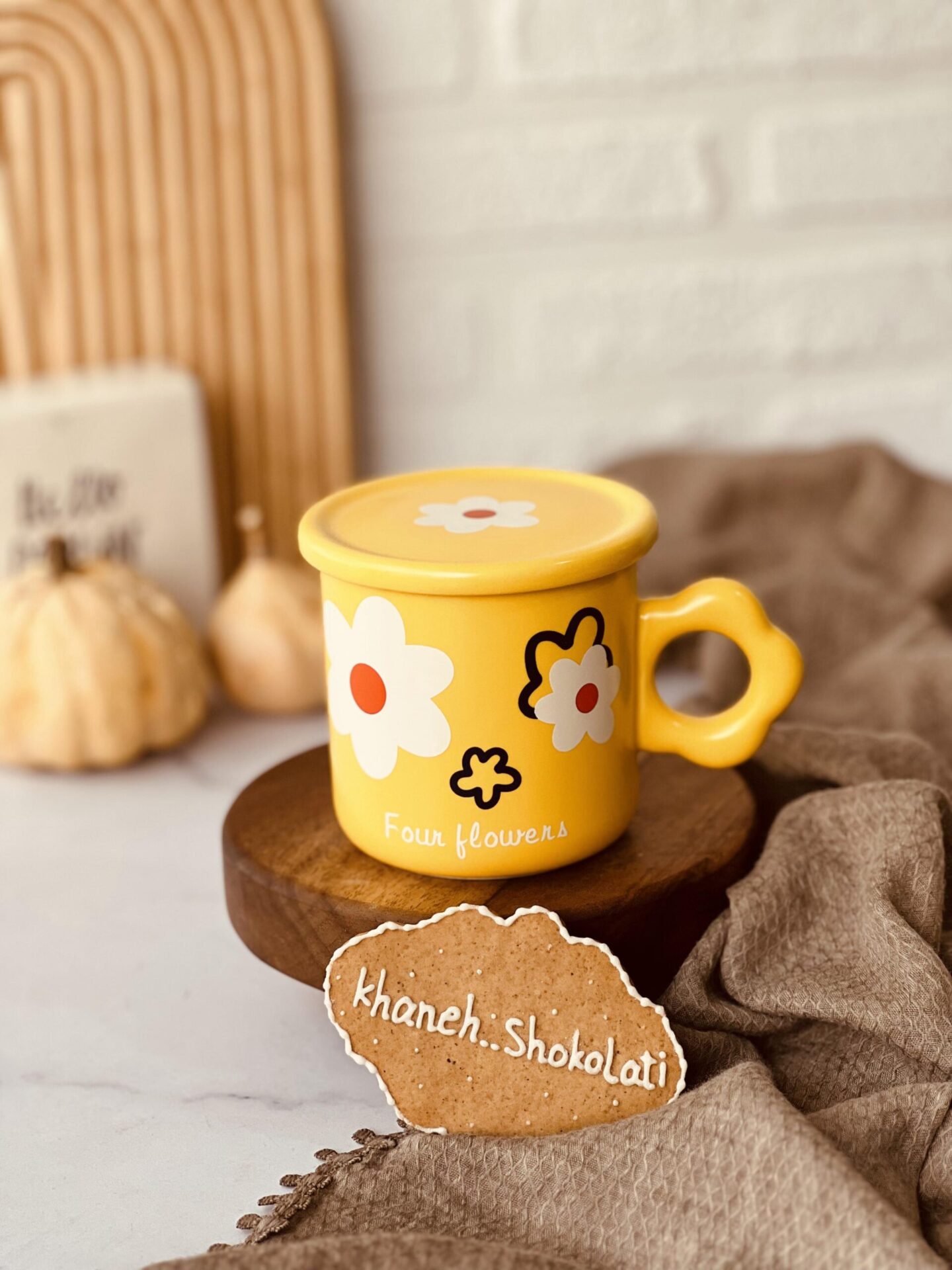 خرید ماگ طرح گل