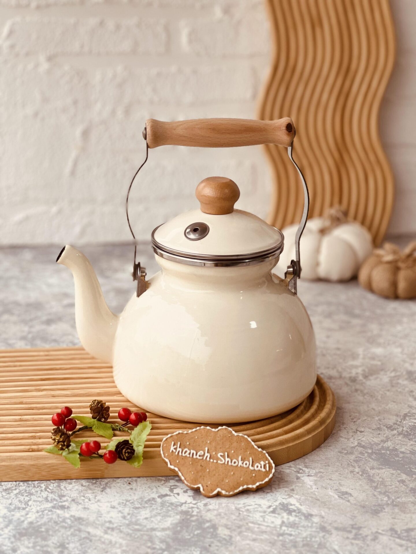 خرید کتری لعابی برند انگلیش هوم ENGLISH HOME