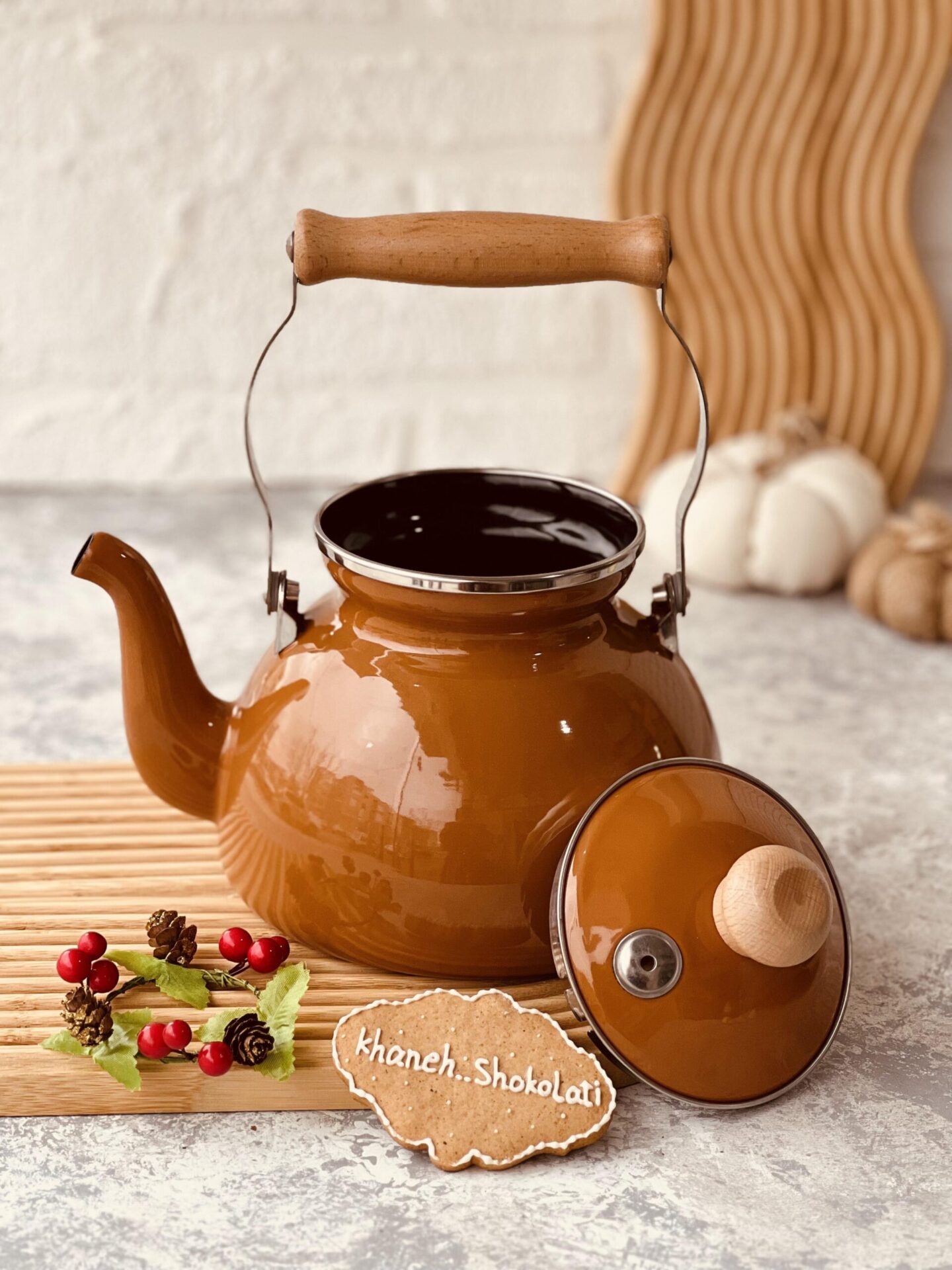 خرید کتری لعابی برند انگلیش هوم ENGLISH HOME