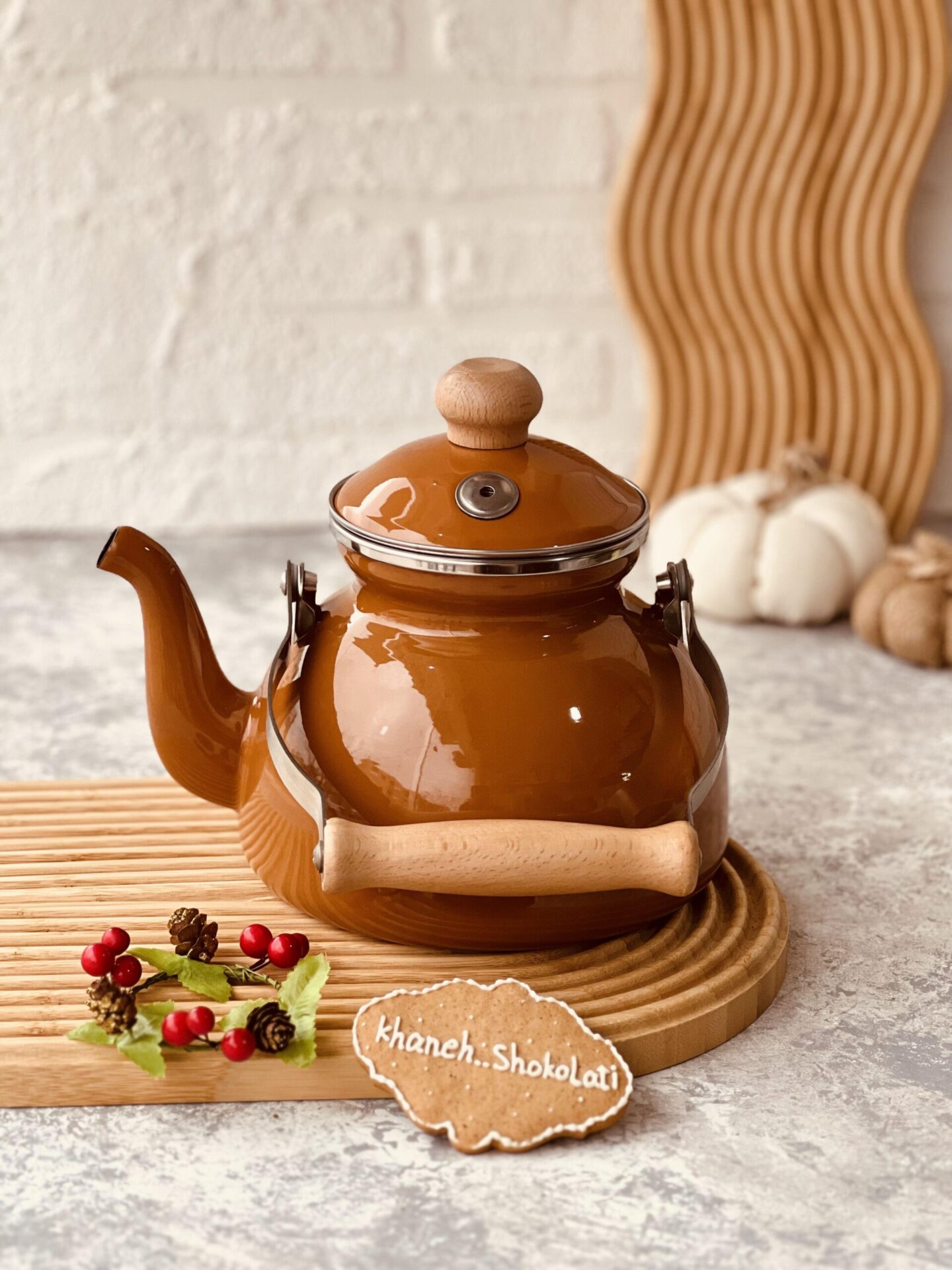 خرید کتری لعابی برند انگلیش هوم ENGLISH HOME